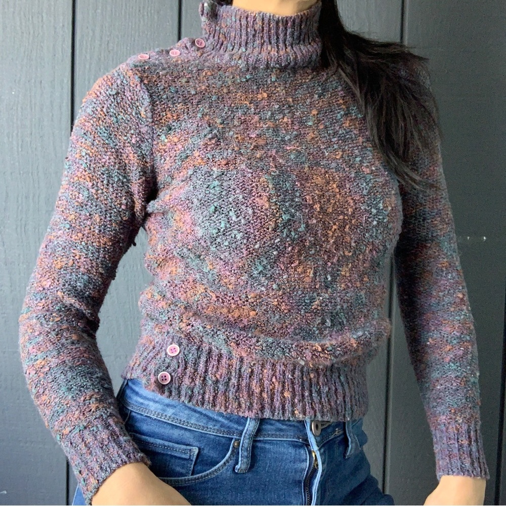 Vintage Bamberger’s mock neck sweater Sz S